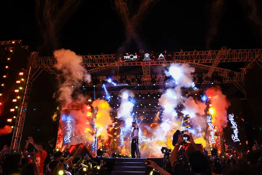 Hip Hop Tamizha Live in Bengaluru, produced by Kalaluha in Bengaluru: photograph 3