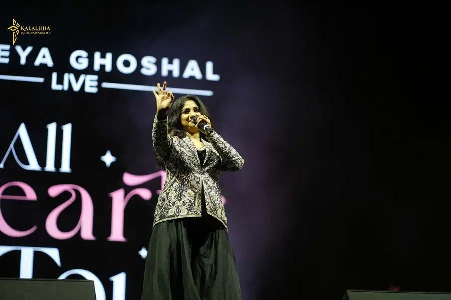 Shreya Ghoshal All Hearts Tour, produced by Kalaluha in Bengaluru: photograph 4
