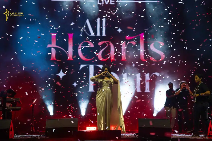 Shreya Ghoshal All Hearts Tour, produced by Kalaluha in Bengaluru: photograph 31