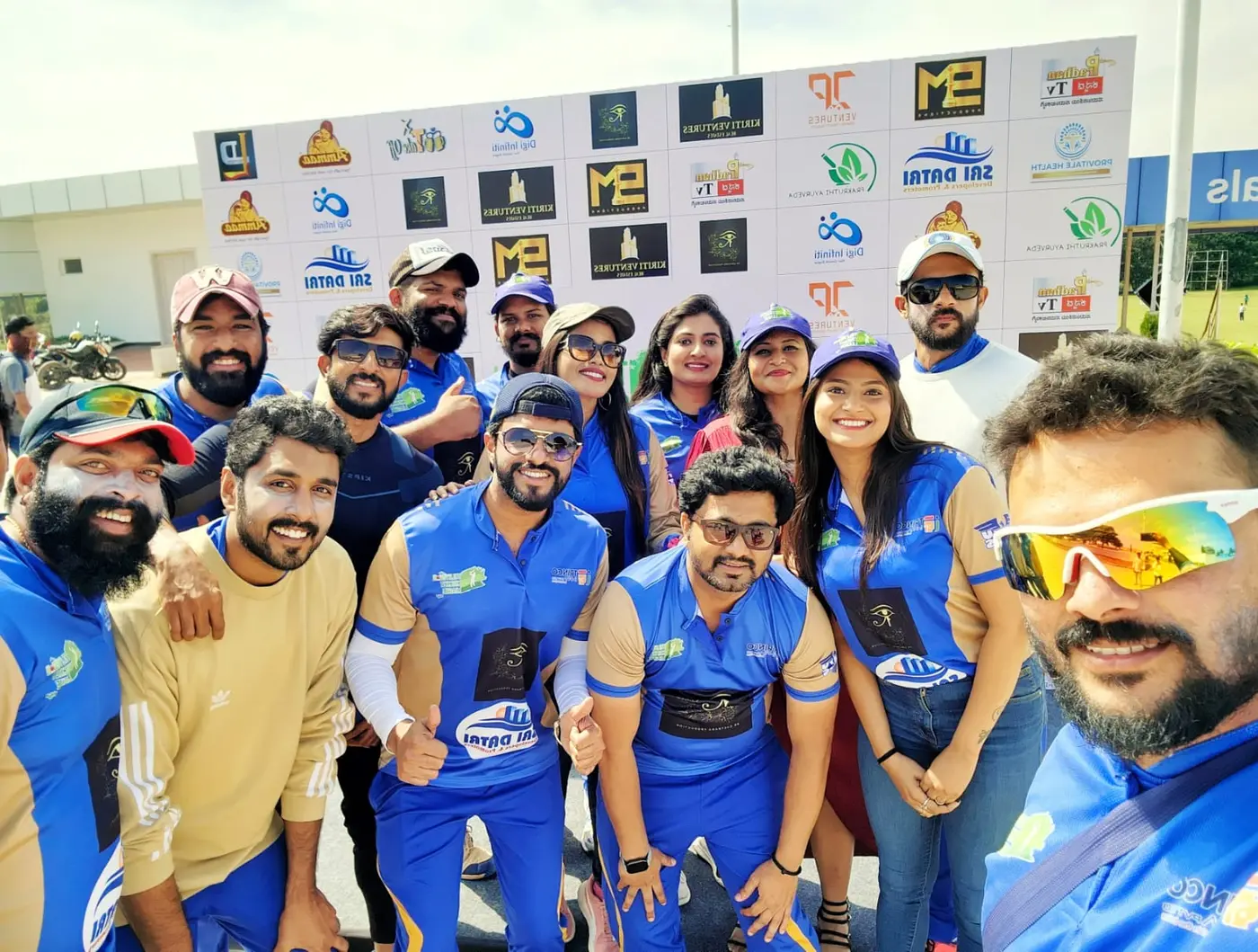 Television Cricket League Primetime, On the Pitch, produced by Kalaluha in Bengaluru: photograph 4
